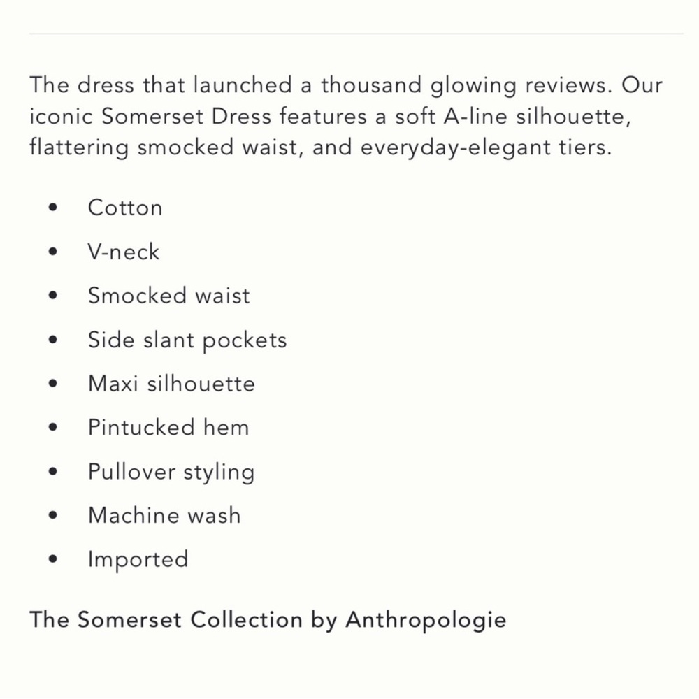 Anthropologie The Somerset Maxi Dress - Picture 4 of 4
